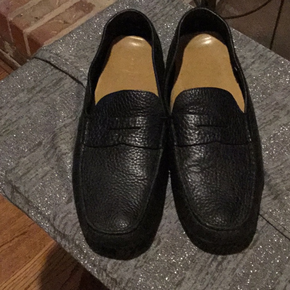 Cole Haan Black Penny Loafers